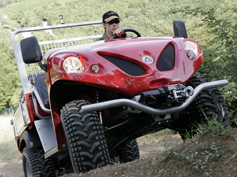 Gelaendefahrzeuge 4x4 mit drei Differenzialen