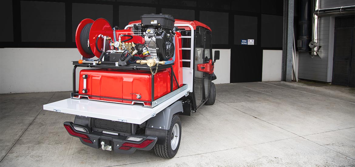 ALKE' ATX Firefighter electric utility vehicles