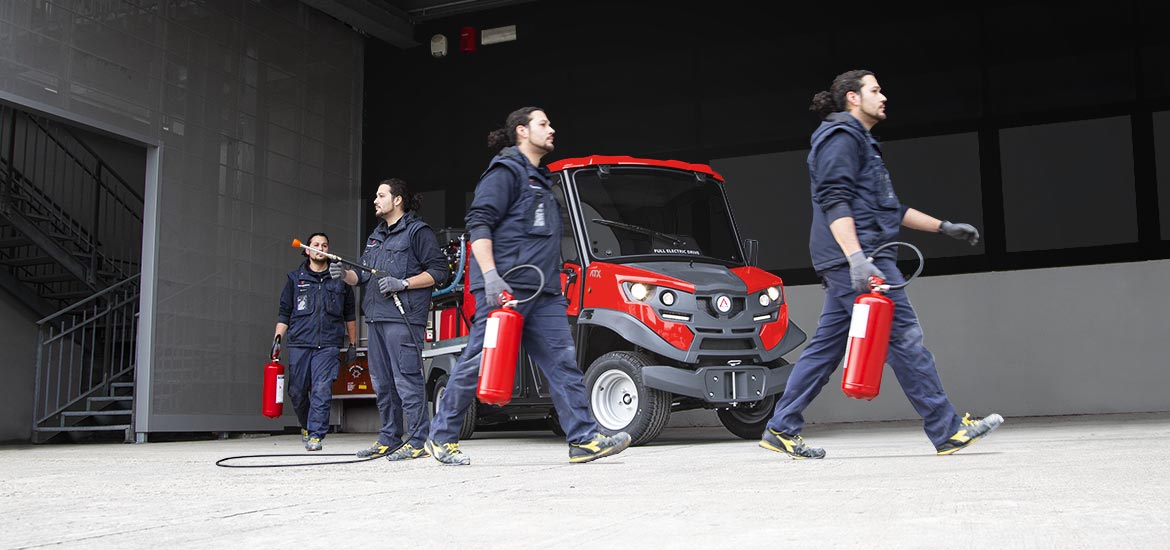 Firefighter electric vehicles Alke'