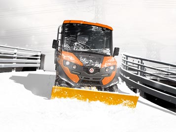 ATX vehicle on snow
