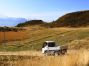 electric vehicle on dirt road