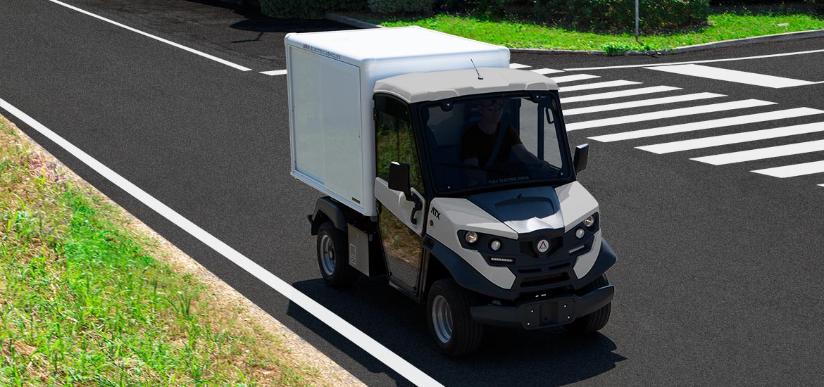 Elektrokastenwagen ALKE’ von beeindrucken Leistungen - Kleintransporter für Warentransport und Logistik