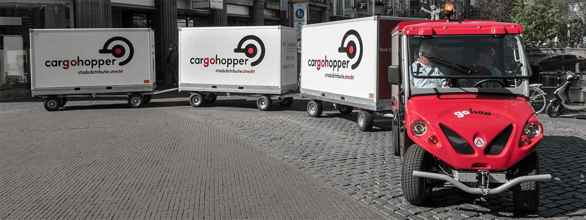 Utrecht Elektro-Cargohopper: ALKE Elektro-Lieferwagen