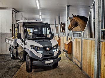 Elektrofahrzeuge für Reiterhöfe