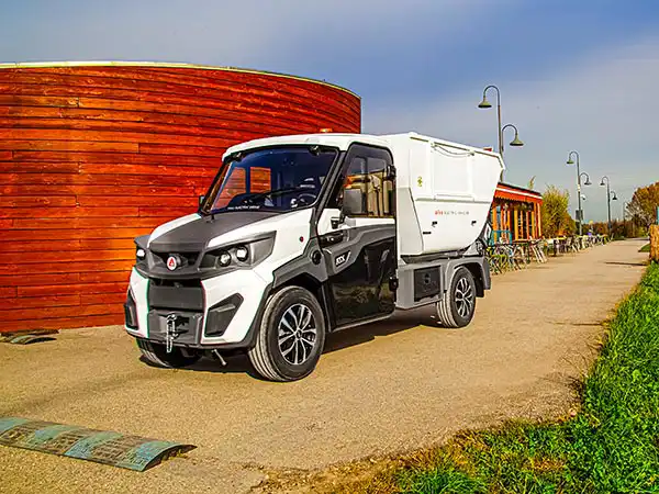 Elektrofahrzeuge im öffentlichen Dienst: Abfallsammlung und Stadtpflege