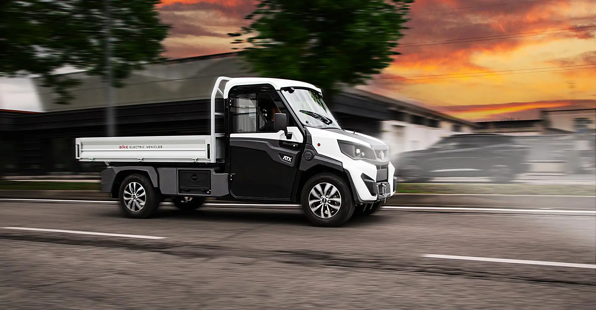 Vollelektrischer Pritschenwagen ATX4 - Traglast bis zu 1.600 kg