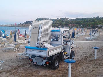 Utility vehicles for beaches